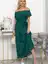 Платье Элинор макси (зеленое) П13759-12М