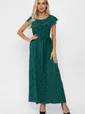 Платье Элинор макси (зеленое) П13759-12М