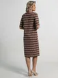 Платье трикотажное Лорейн (бежево-коричневое) П15189-25М