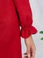 Платье Яркий акцент (красное) П12959-36М