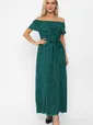 Платье Элинор макси (зеленое) П13759-12М