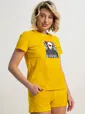 Костюм с шортами Тео (желтый) К15670-50М