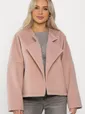 Пальто укороченное Хайт  (пудра) Б14315-7М