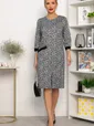 Платье Твоя мода (темно-серое) П13747-19М