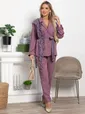Костюм брючный Стилизация (нежно-розовый) К15332-4М