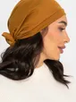 Чалма с бантом (горчичная) ЧБ3-23М