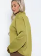Свитшот Сати (лайм) Б12552-7
