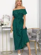 Платье Элинор макси (зеленое) П13759-12М