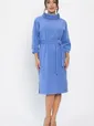 Платье трикотажное Никс (васильковое) П14277-4М