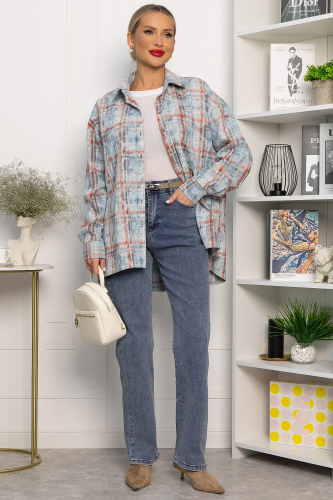 Рубашка Скай (голубая) Б14195-5М