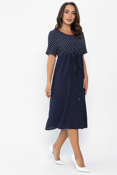 Платье Майя (синее) П13992-3М