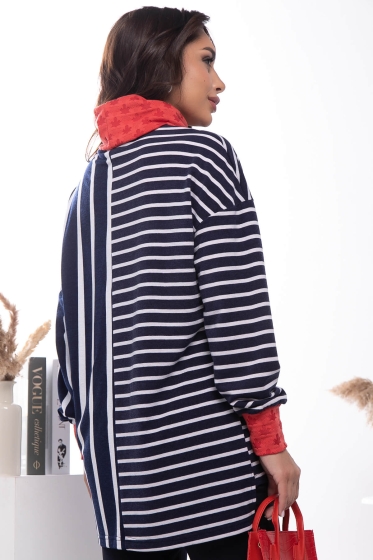 Джемпер "Ариана" (полоска) Б7619