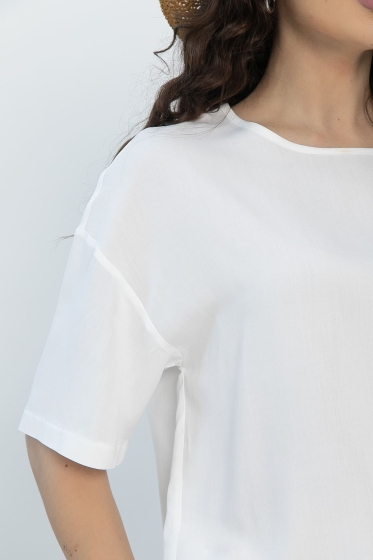 Блуза Брукс (белая) Б13530-25М