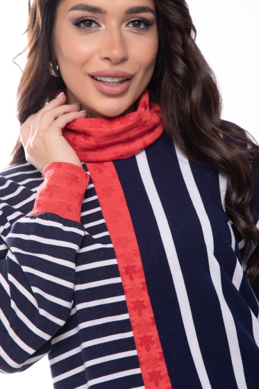 Джемпер "Ариана" (полоска) Б7619