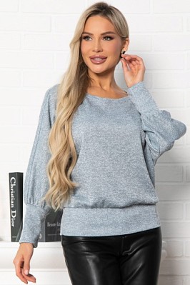 Блуза Гостья из будущего НЬЮ (голубая) Б14920-19М