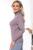 Водолазка Зимняя история (пыльно-фиолетовая) Б14519-20М