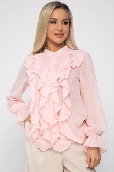 Блуза Розалинда (розовая) Б13685-5М